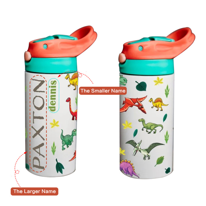 Personalised BPA Free 12oz Lovely Kid Water Bottles | YouBottle20