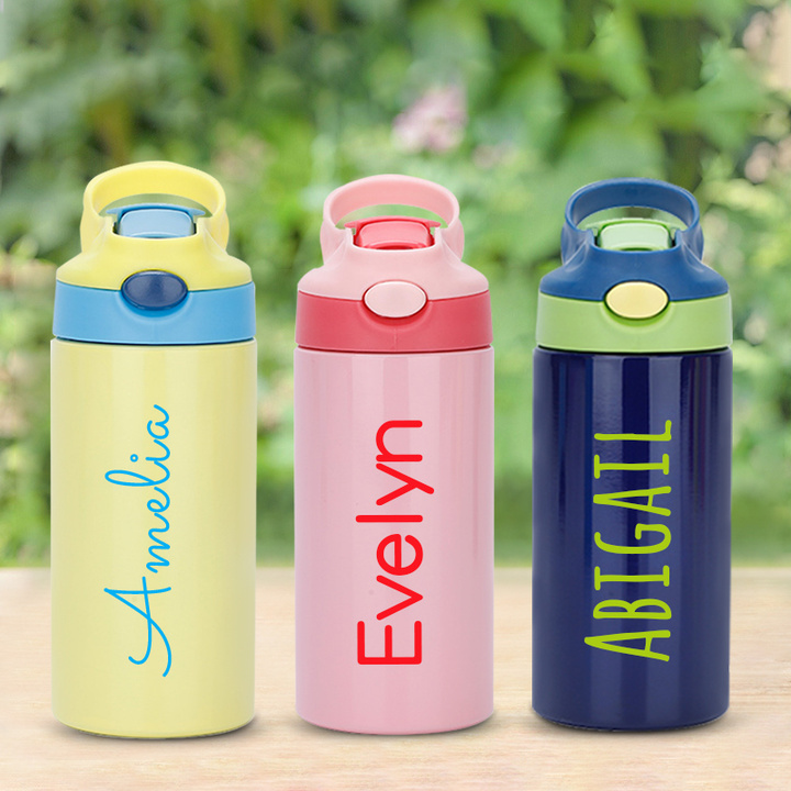 Personalised BPA Free 12oz Cute Design Kid Water Bottles | YouBottle19