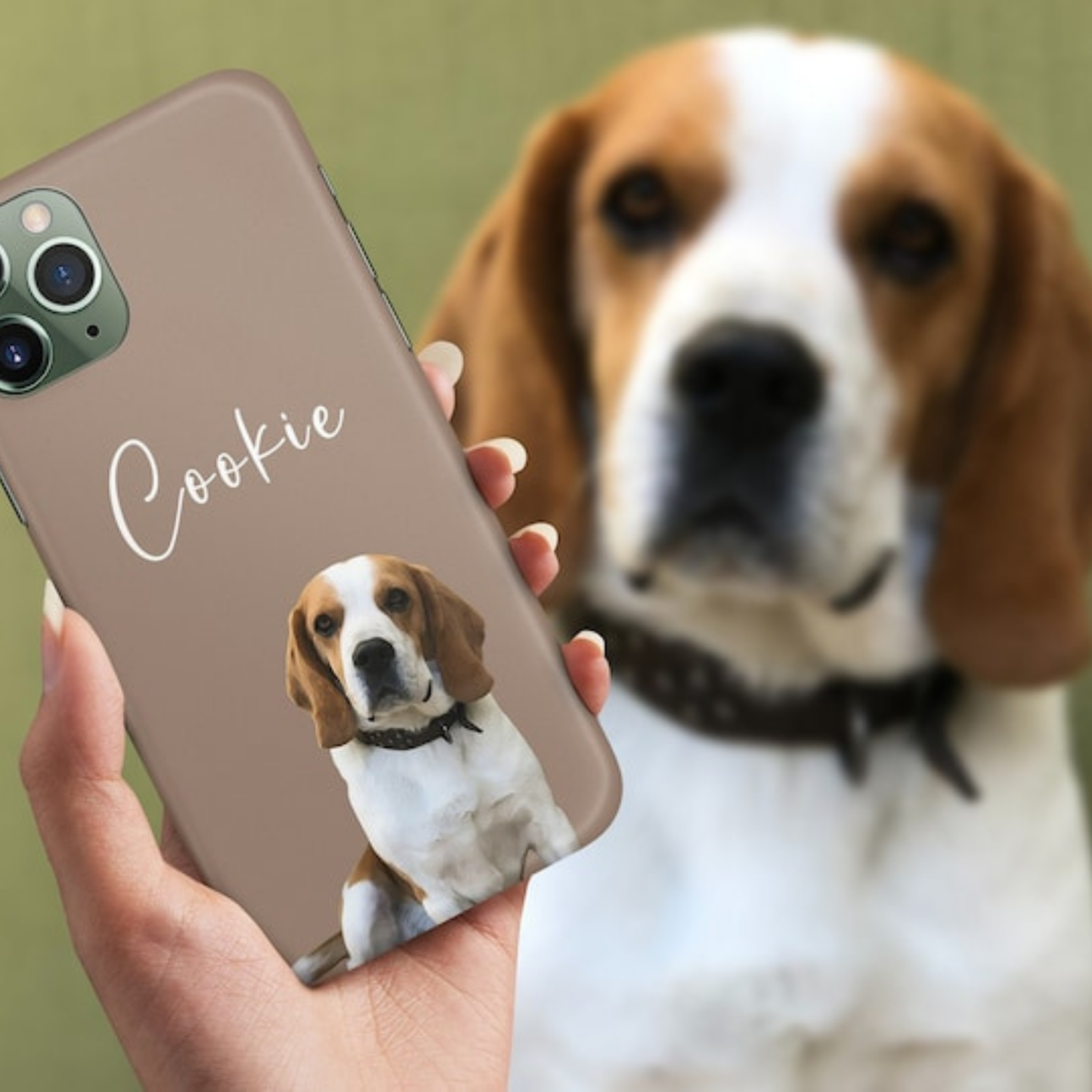 Personalised Pet Silicone Phone Cover Case | OFCase005