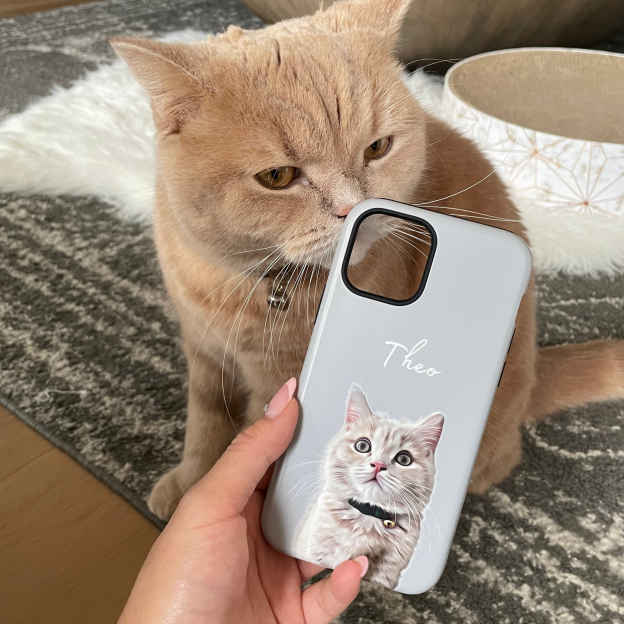 Personalised Pet Silicone Phone Cover Case | OFCase005