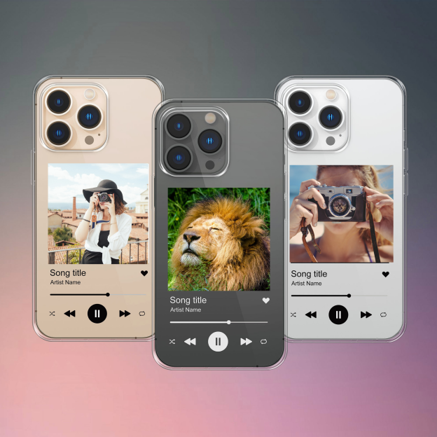 Personalised Music Plaque Silicone Phone Cover Case | OFCase008