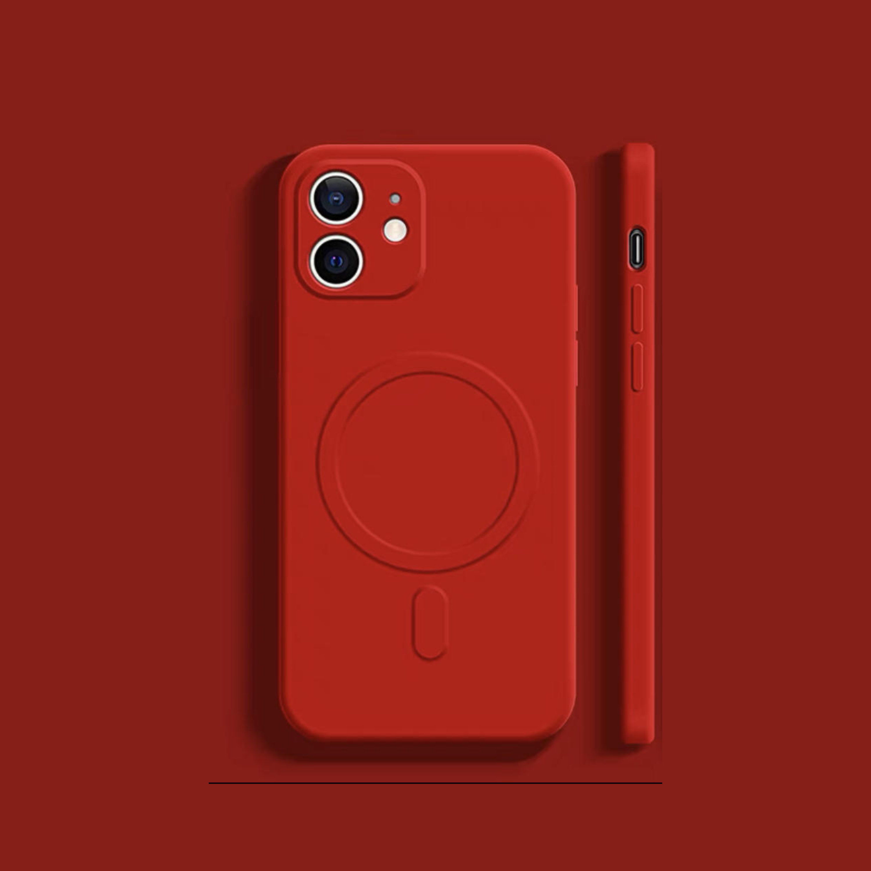 Colorful Magnetic Silicone Phone Case | OFCase042