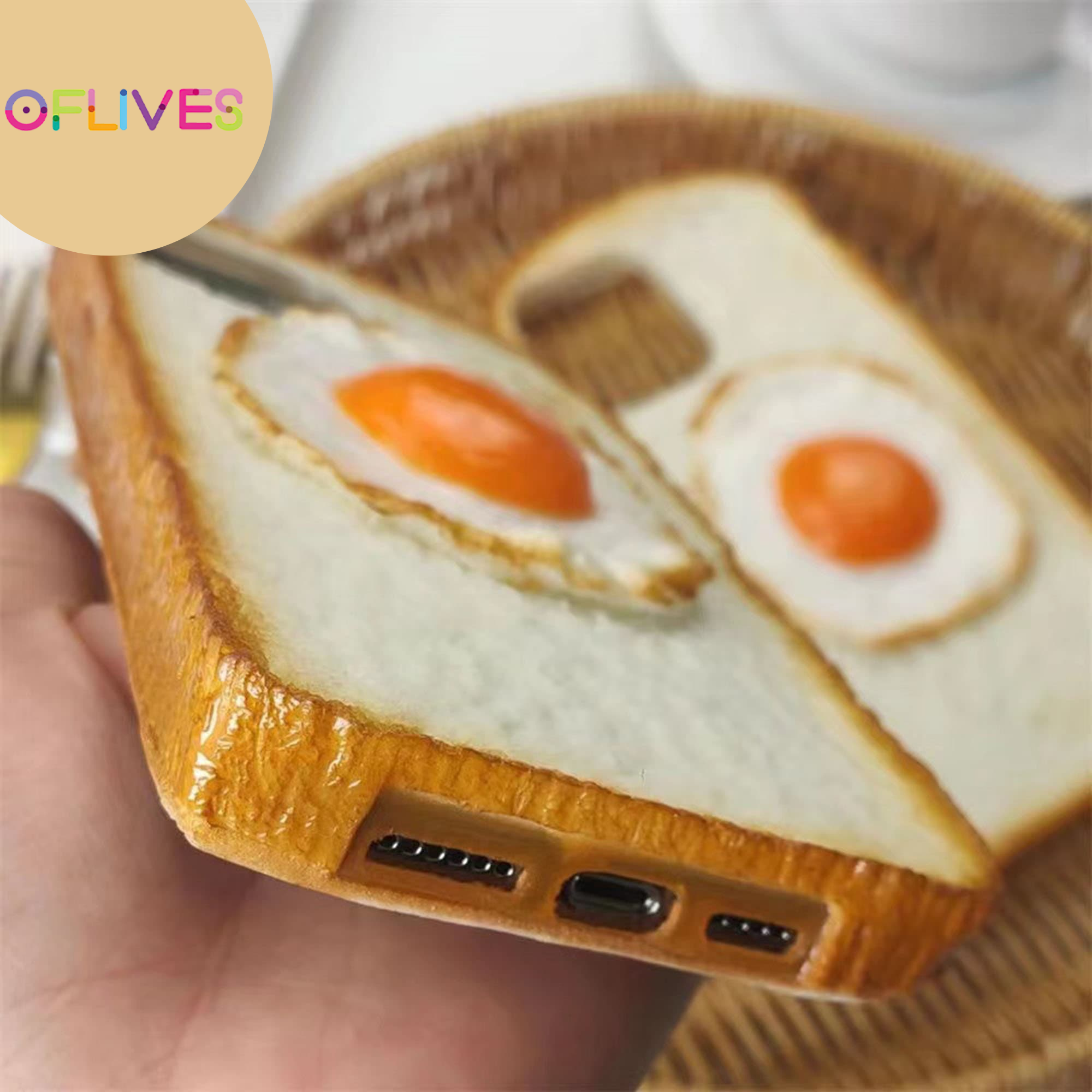 Simulation Toast Phone Case | OFCase084