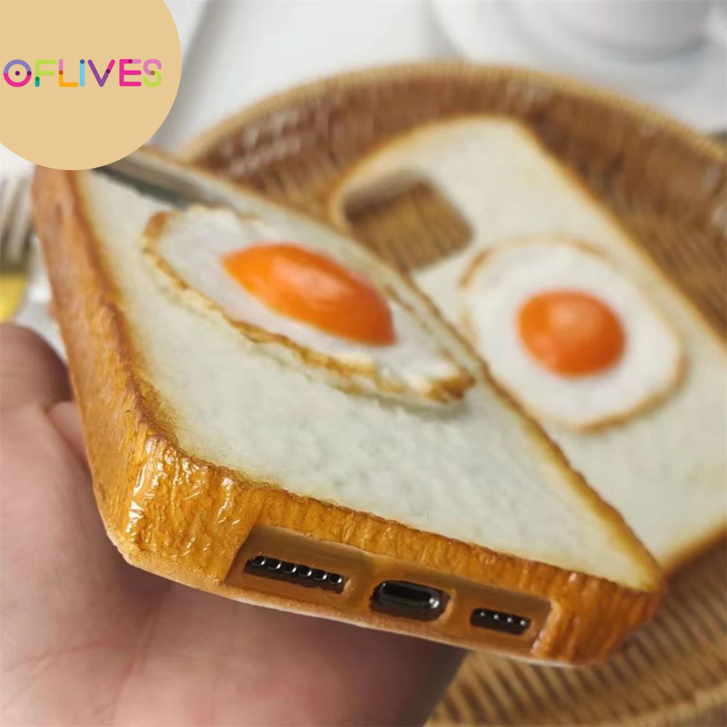 Simulation Toast Phone Case | OFCase084