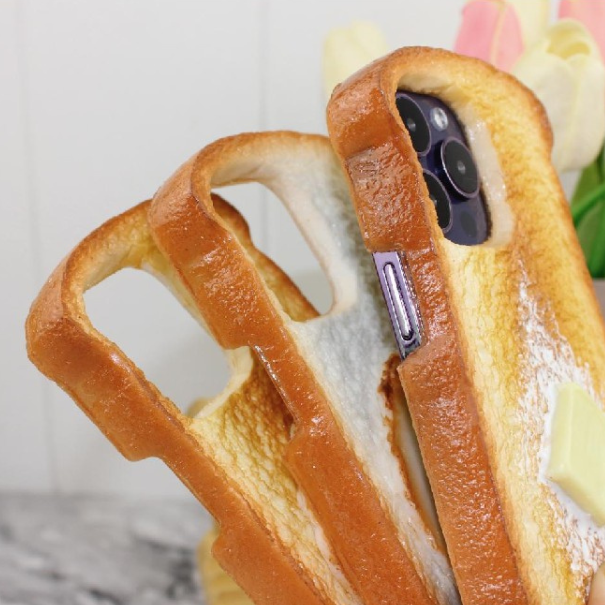 Simulation Soft Toast Phone Case | OFCase084
