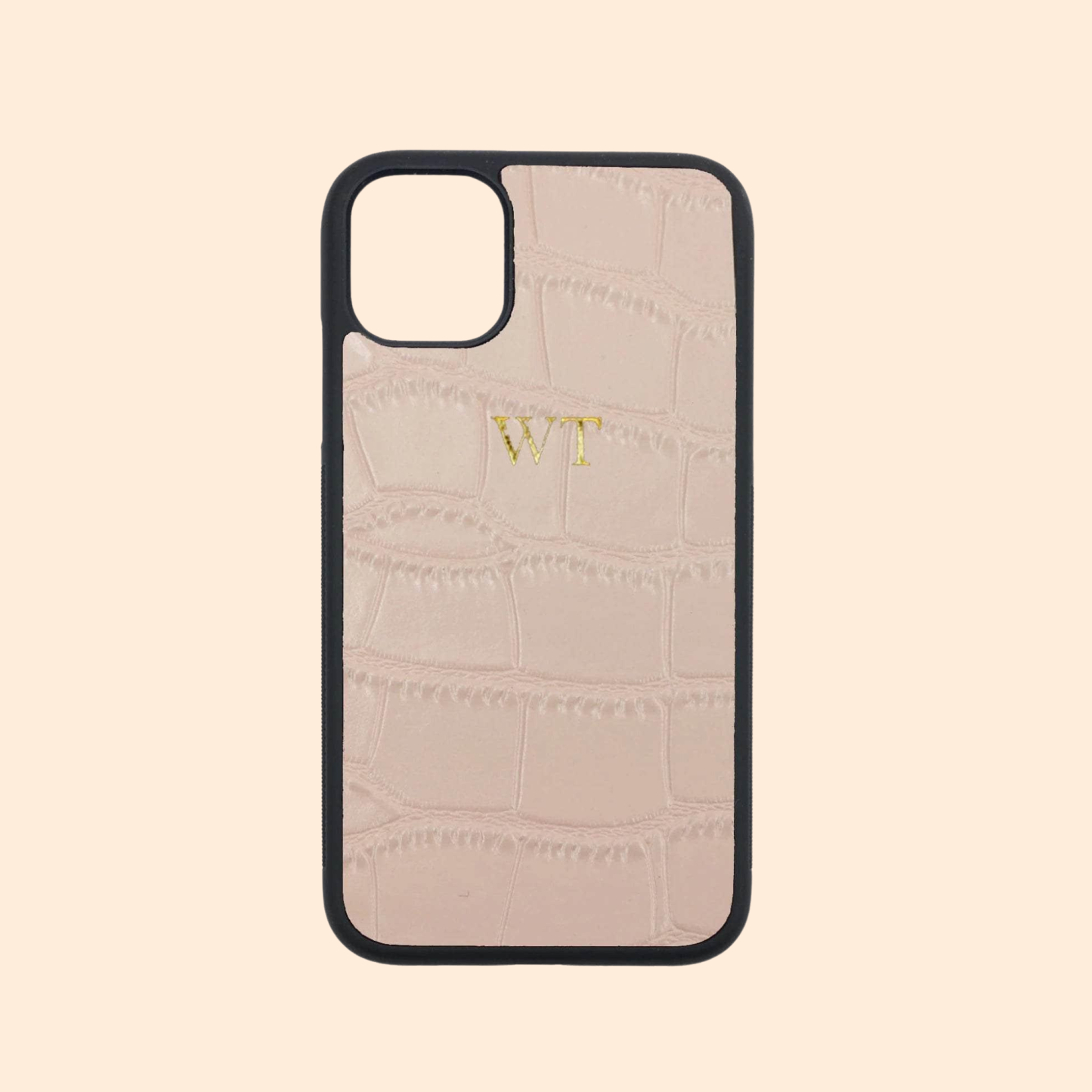 Personalized Pastel Liquid Silicone Phone Case with Card Holder | OFCa