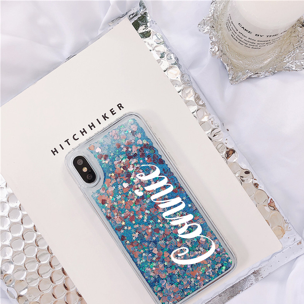 Personalized Moving Glitter Name Phone Case | OFCase29