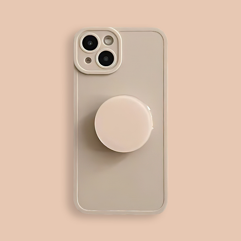 Fashion Matting with stand Silicone Phone Cover Case | OFCase010