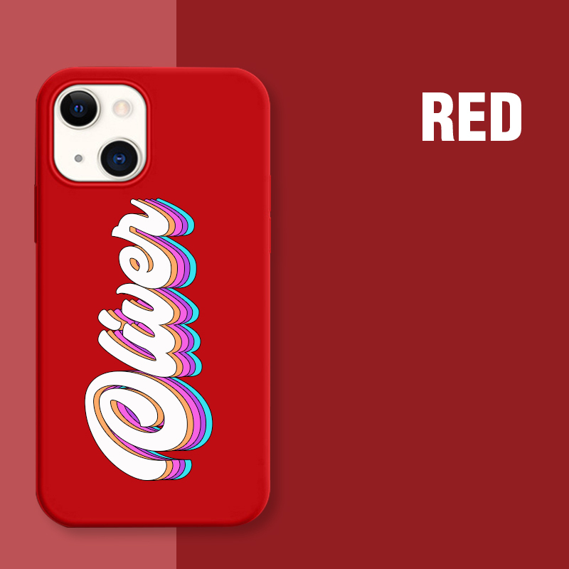 Personalised Name Silicone Phone Cover Case | OFCase033