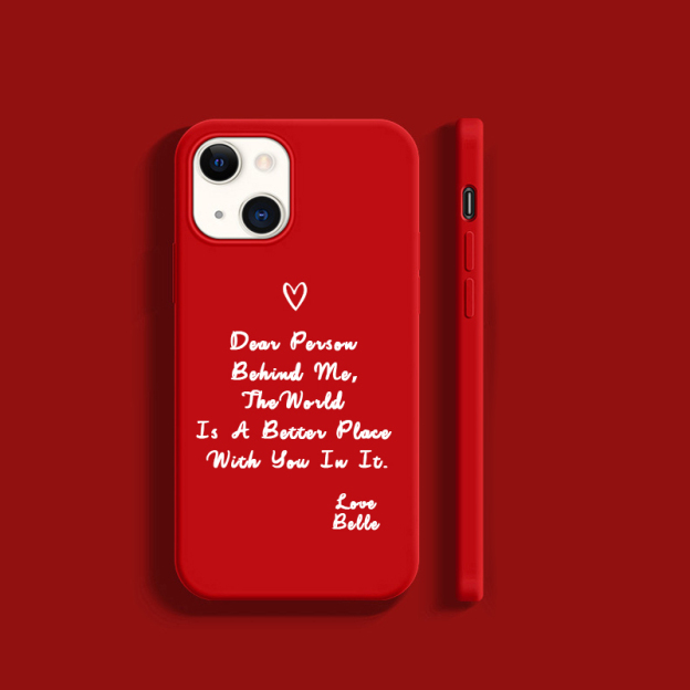 Personalised Dear People Behind Me Phone Cover Case | OFCase31