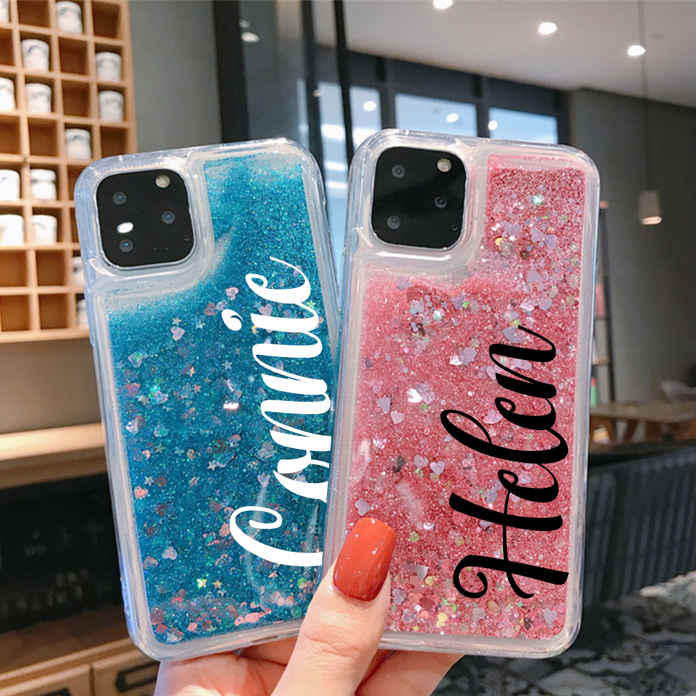 Personalized Moving Glitter Name Phone Case | OFCase29
