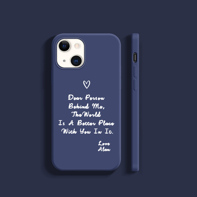 Personalised Dear People Behind Me Phone Cover Case | OFCase31