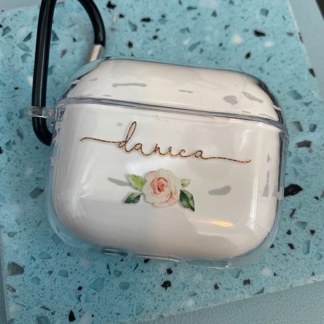 Personalised AirPod Case with Clip Keychain | OFPod01