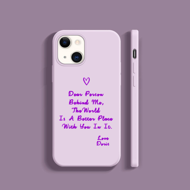 Personalised Dear People Behind Me Phone Cover Case | OFCase31