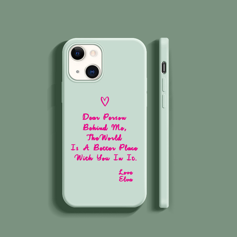 Personalised Dear People Behind Me Phone Cover Case | OFCase31