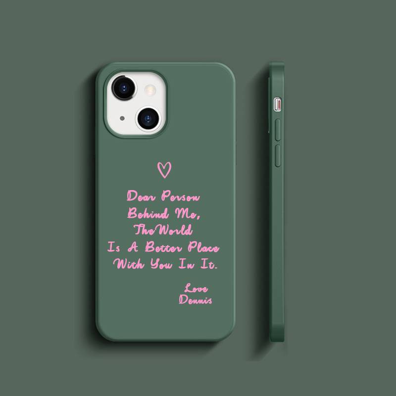 Personalised Dear People Behind Me Phone Cover Case | OFCase31