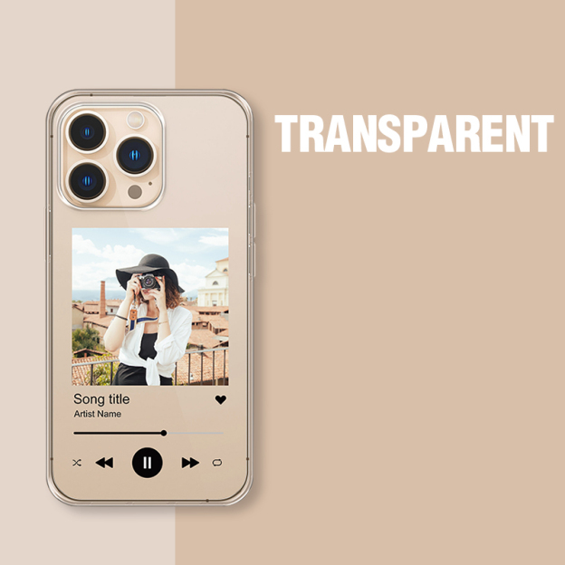 Personalised Music Plaque Silicone Phone Cover Case | OFCase008