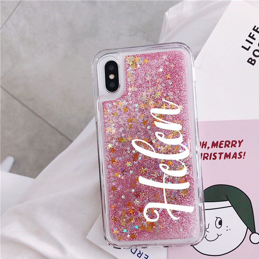 Personalized Moving Glitter Name Phone Case | OFCase29