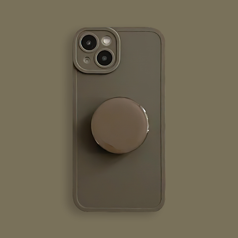 Fashion Matting with stand Silicone Phone Cover Case | OFCase010