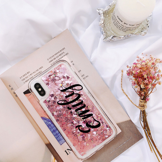 Personalized Moving Glitter Name Phone Case | OFCase29