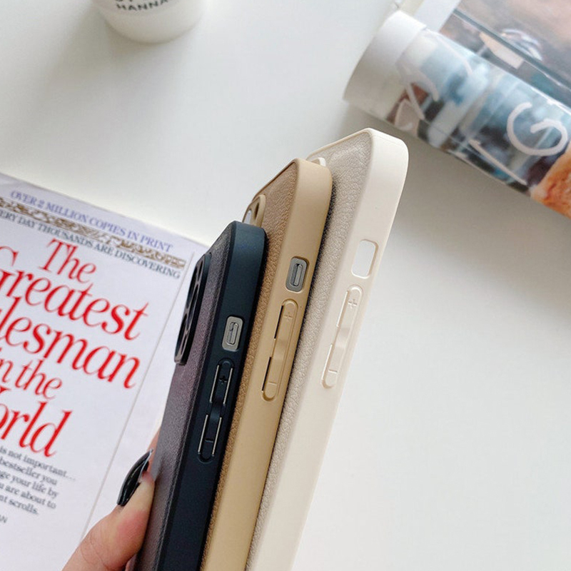 Personalized Monogram Custom Leather Cell Phone Case  | OFCase30