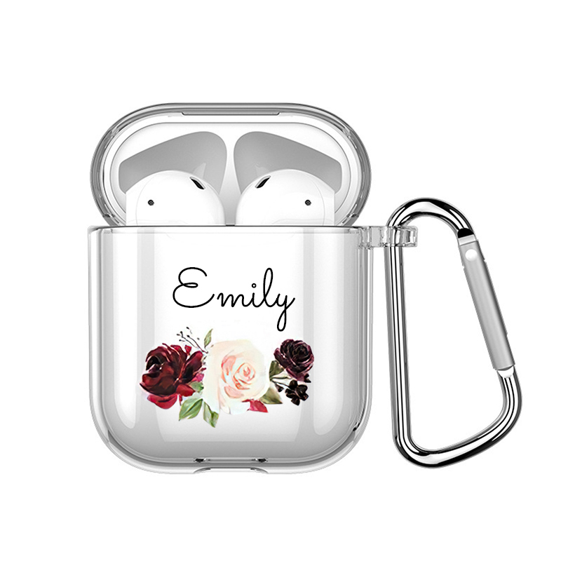 Personalised AirPod Case with Clip Keychain | OFPod01
