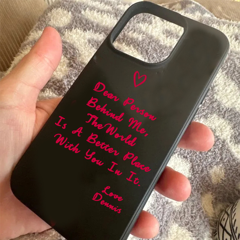 Personalised Dear People Behind Me Phone Cover Case | OFCase31