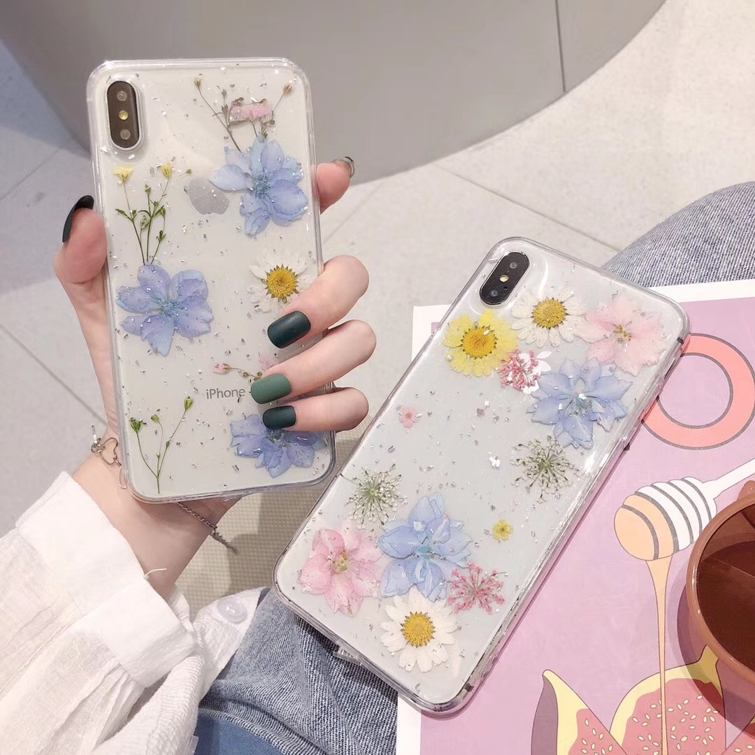 Pressed Flower Silicone Phone Case | OFCase054