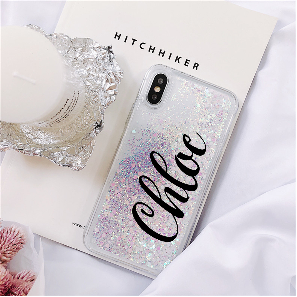 Personalized Moving Glitter Name Phone Case | OFCase29