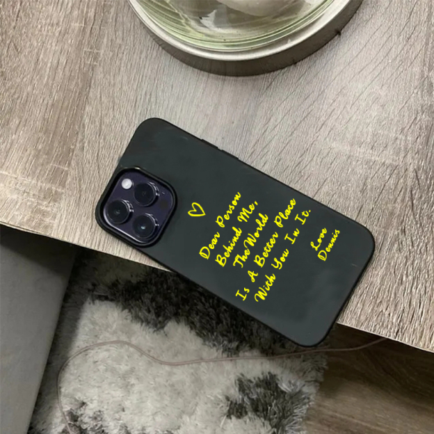 Personalised Dear People Behind Me Phone Cover Case | OFCase31