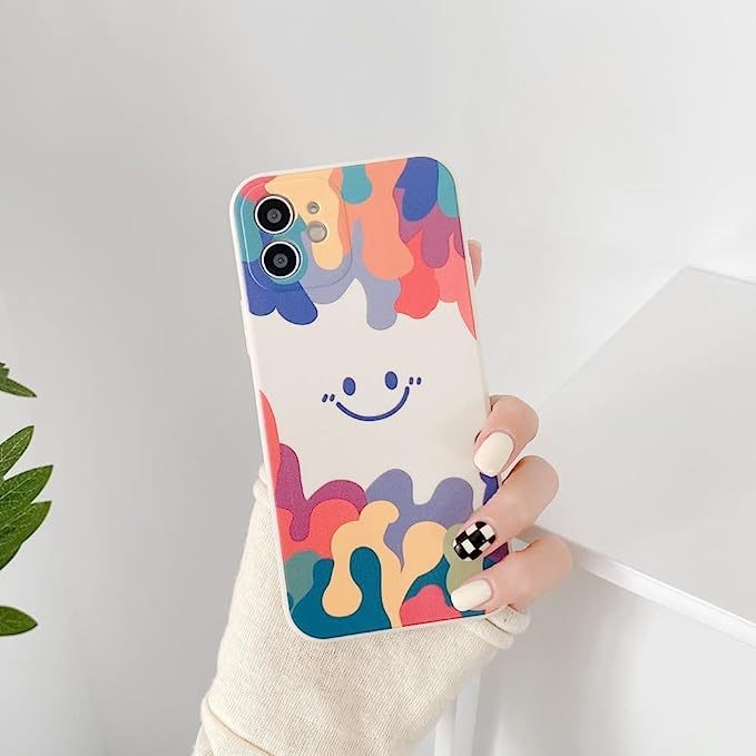 Rainbow Color Smiley Face Phone Case | OFCase057