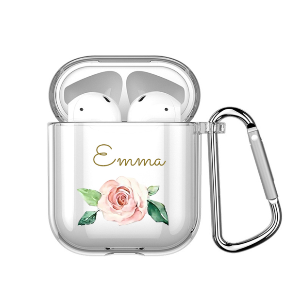 Personalised AirPod Case with Clip Keychain | OFPod01