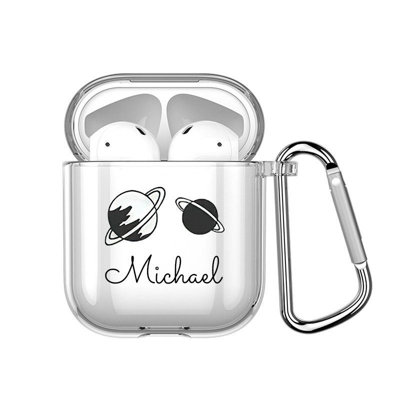 Personalised AirPod Case with Clip Keychain | OFPod01