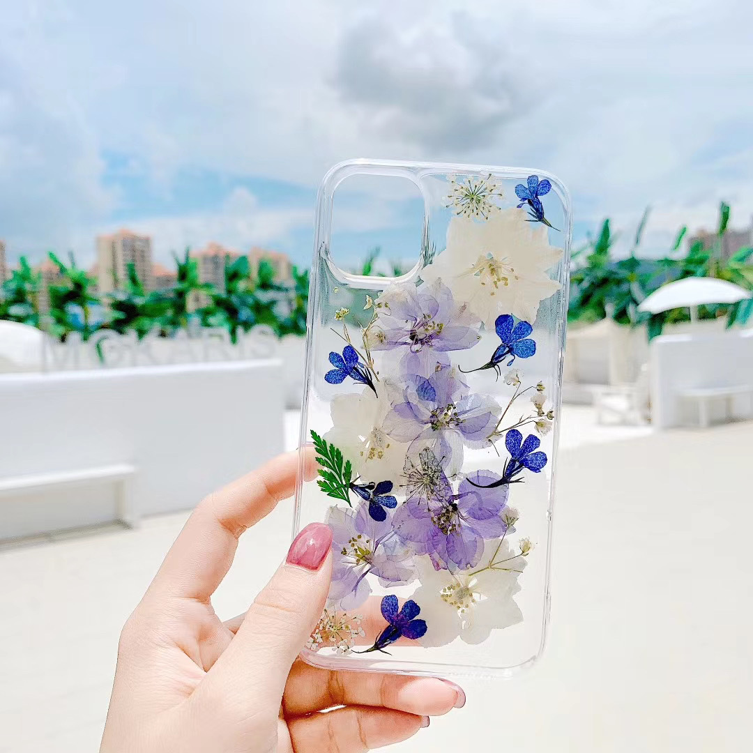 Pressed Flower Silicone Phone Case | OFCase054