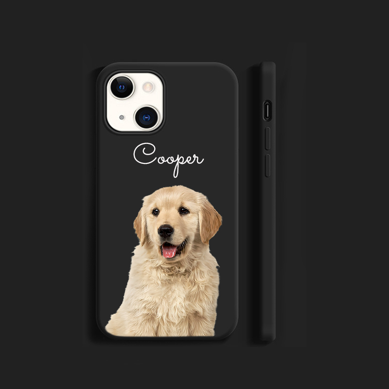 Personalised Pet Silicone Phone Cover Case | OFCase005