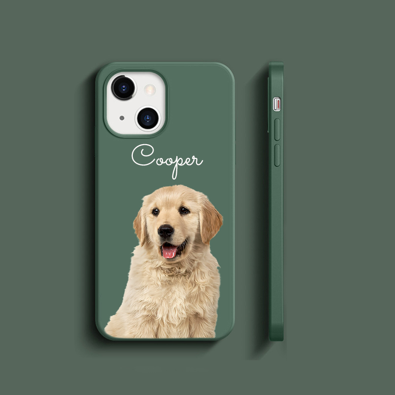 Personalised Pet Silicone Phone Cover Case | OFCase005