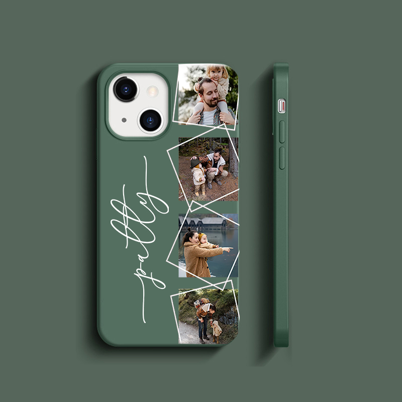 Personalised Photo Silicone Phone Cover Case | OFCase039