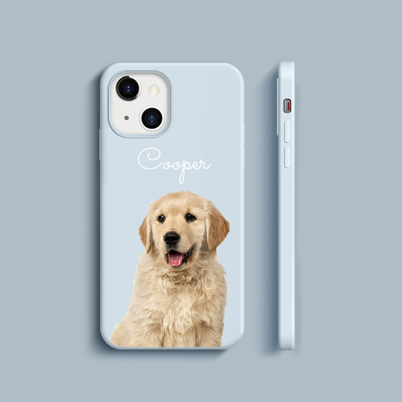Personalised Pet Silicone Phone Cover Case | OFCase005