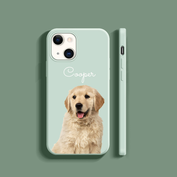 Personalised Pet Silicone Phone Cover Case | OFCase005