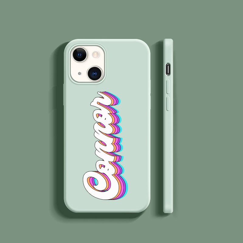 Personalised Name Silicone Phone Cover Case | OFCase033