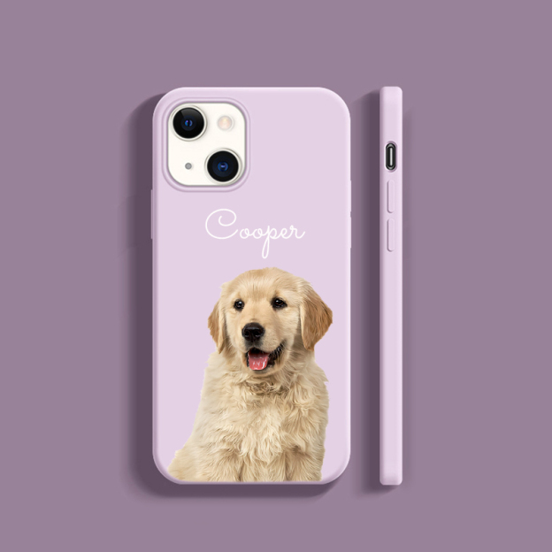 Personalised Pet Silicone Phone Cover Case | OFCase005