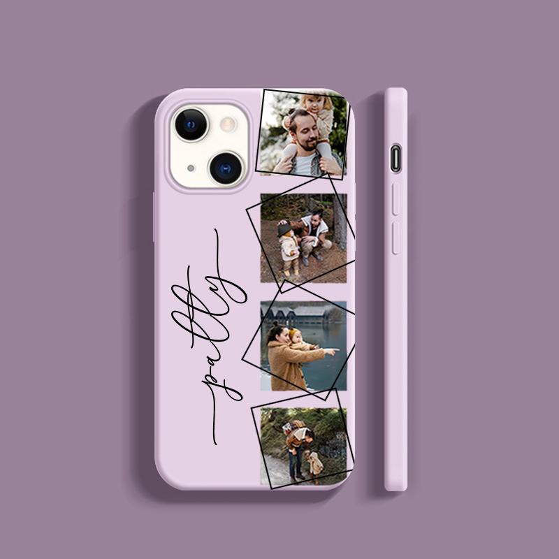 Personalised Photo Silicone Phone Cover Case | OFCase039