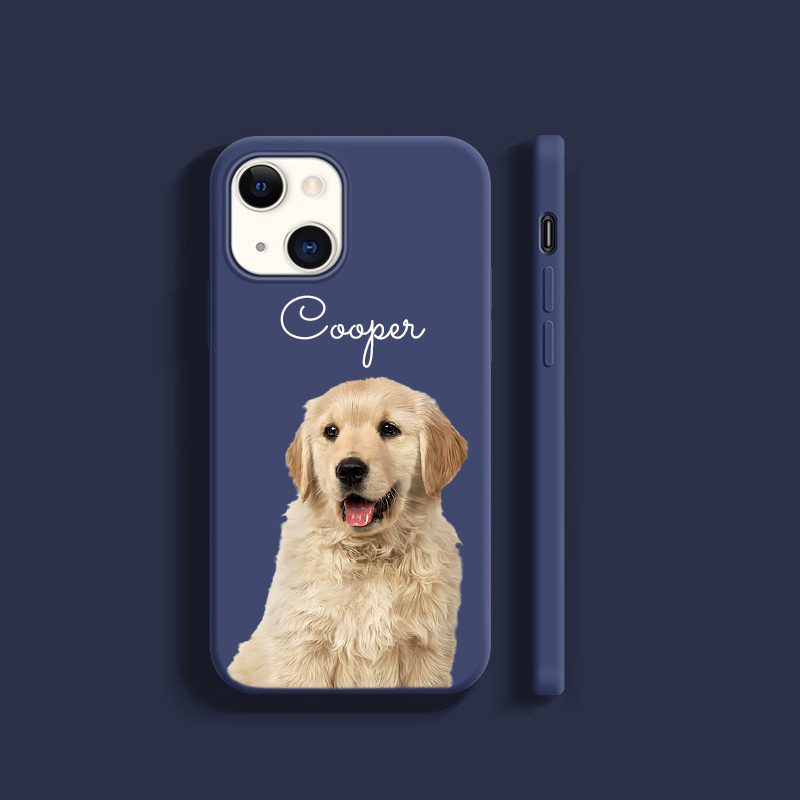Personalised Pet Silicone Phone Cover Case | OFCase005
