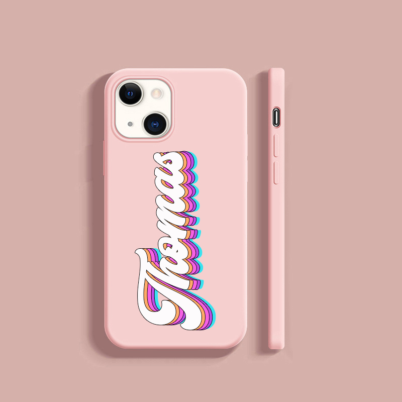 Personalised Name Silicone Phone Cover Case | OFCase033