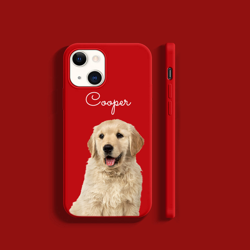 Personalised Pet Silicone Phone Cover Case | OFCase005