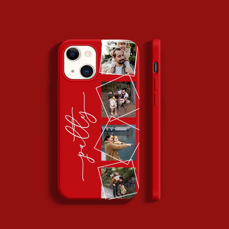 Personalised Photo Silicone Phone Cover Case | OFCase039