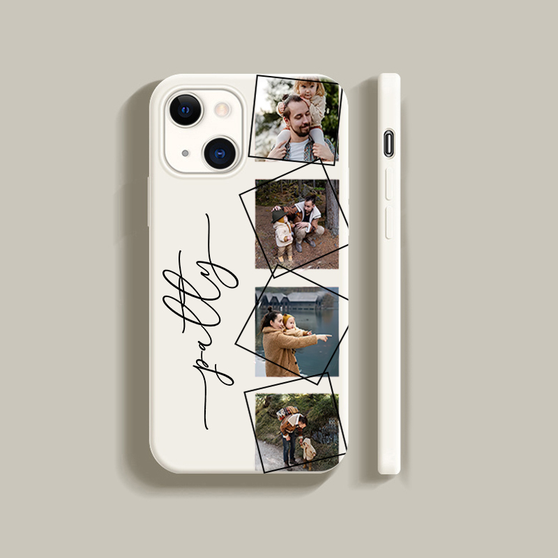 Personalised Photo Silicone Phone Cover Case | OFCase039