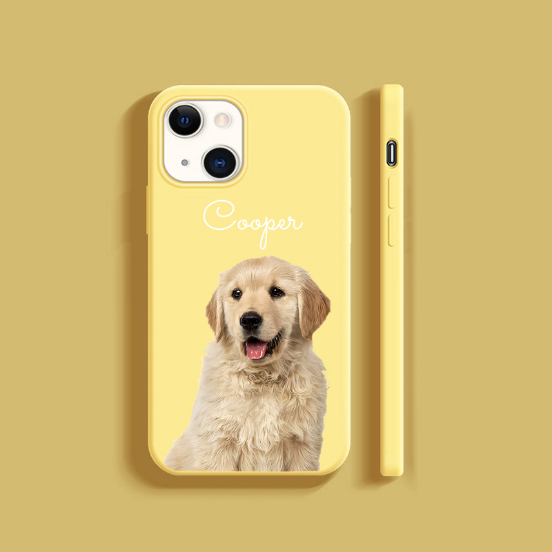 Personalised Pet Silicone Phone Cover Case | OFCase005