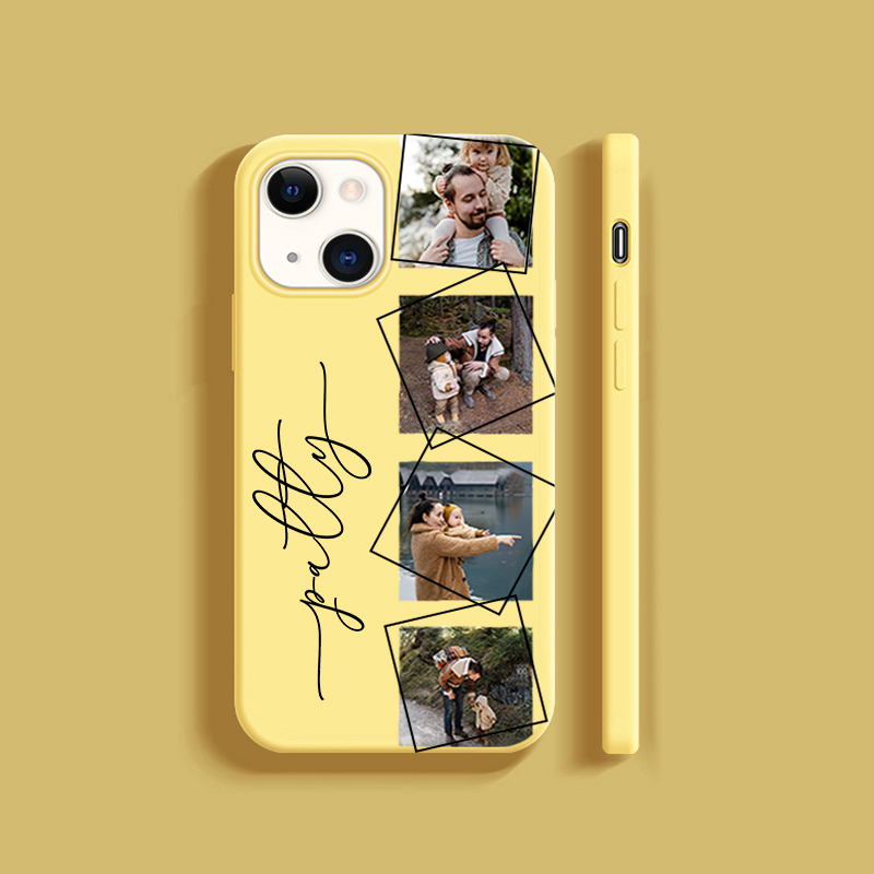 Personalised Photo Silicone Phone Cover Case | OFCase039