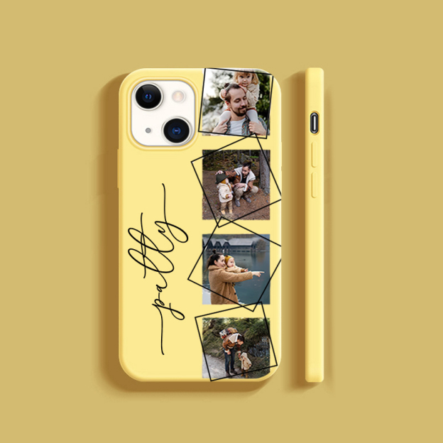 Personalised Photo Silicone Phone Cover Case | OFCase039